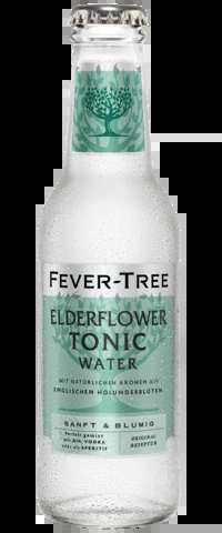 Illustration fever-tree elderflower tonic