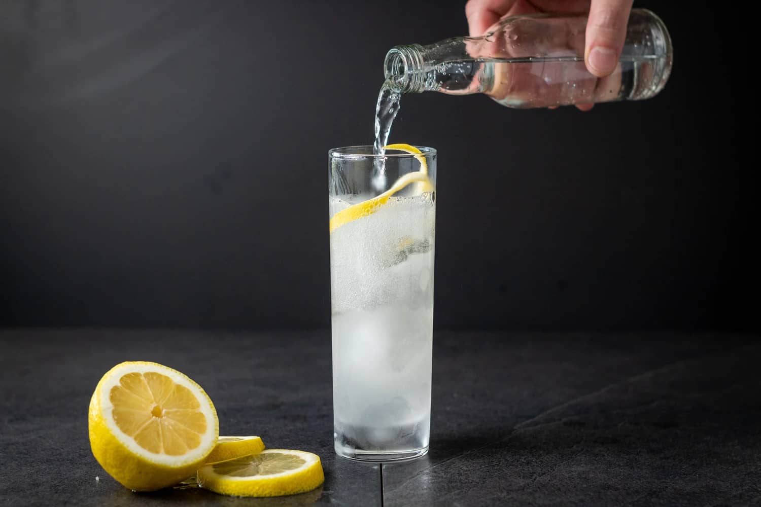 Schritt: Soda Wasser Topping