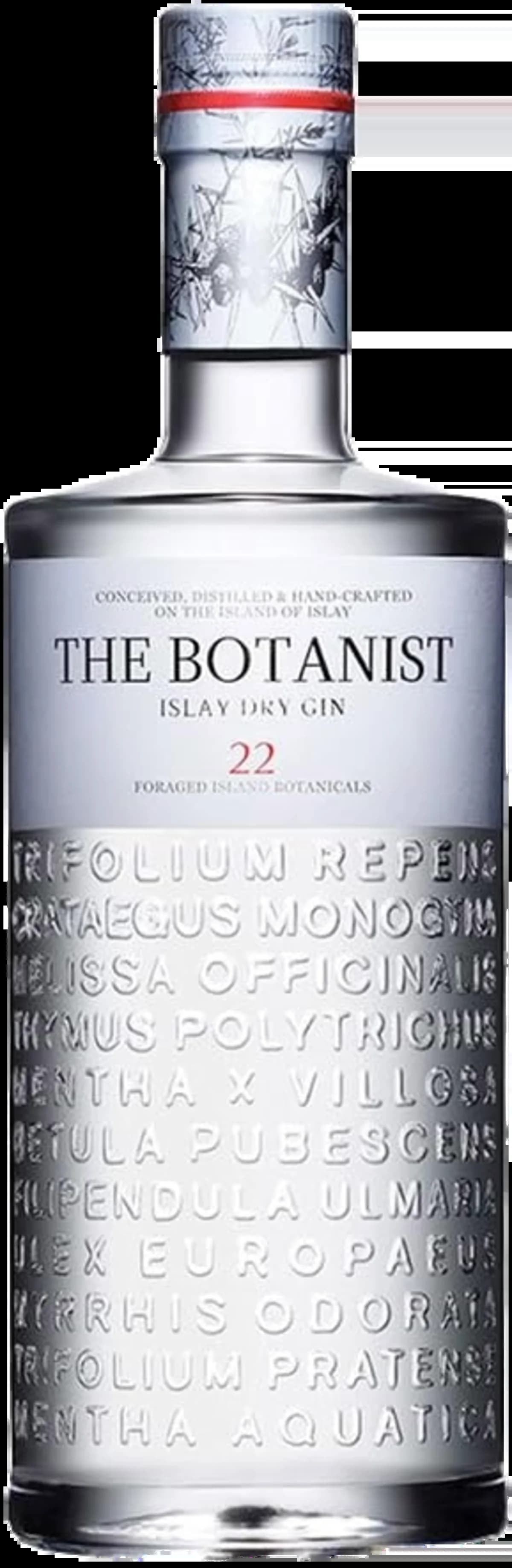 Abbildung einer Gin Flasche The Botanist