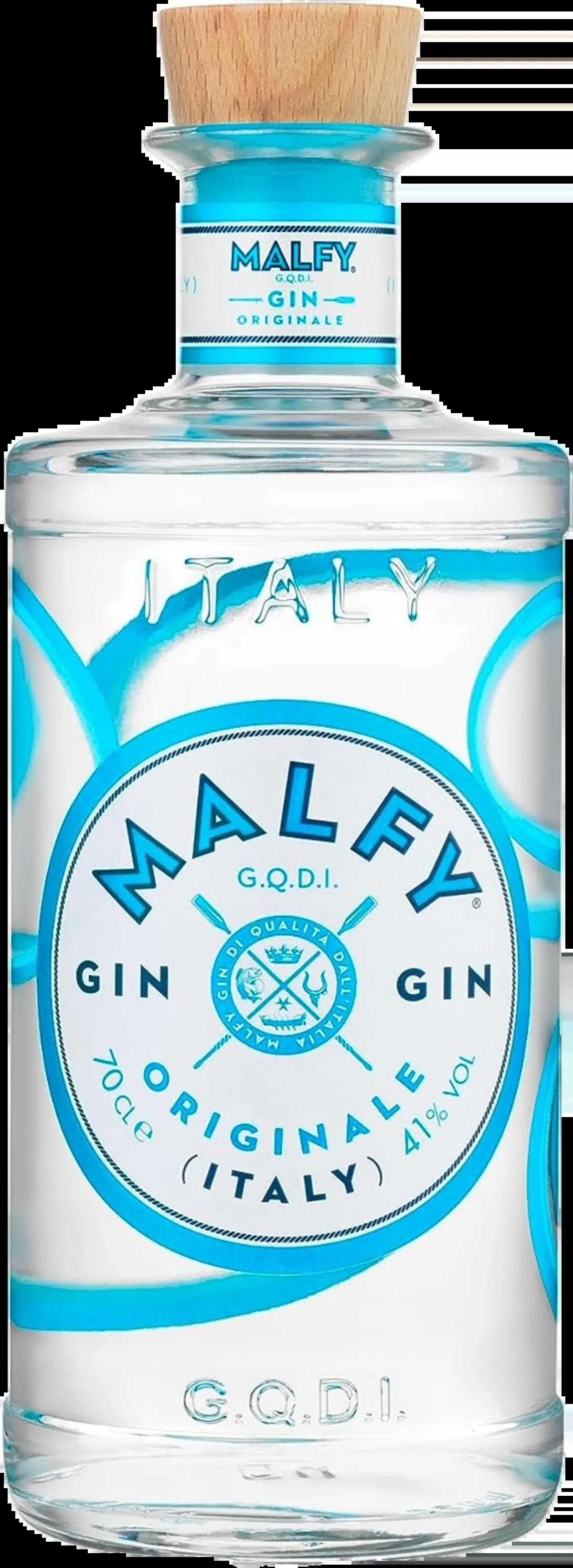 Abbildung einer Gin Flasche Malfy Gin Originale