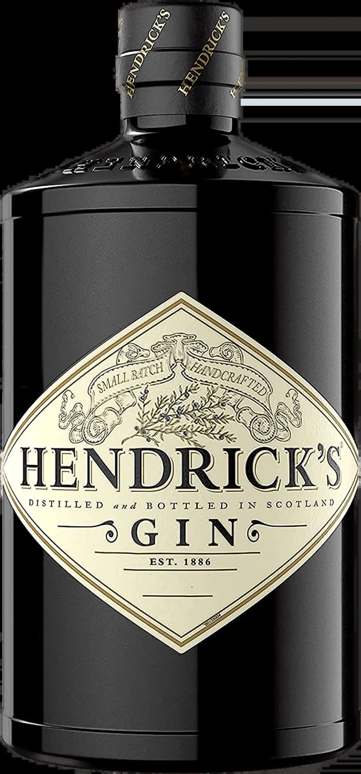 Abbildung einer Gin Flasche Hendrick's Gin