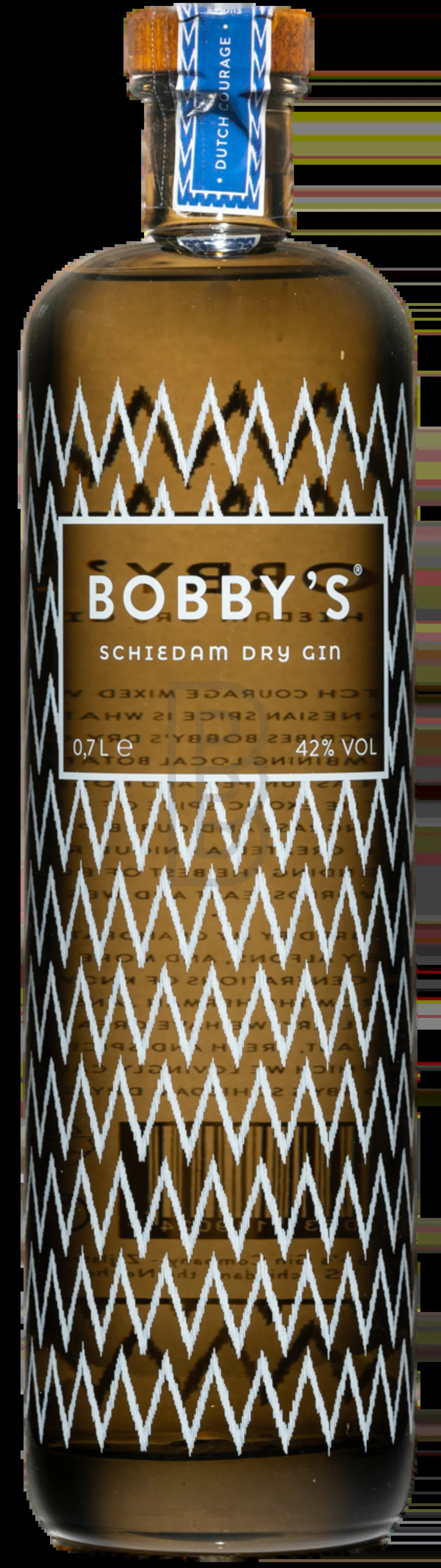 Illustration des Gins Bobby’s Schiedam Dry Gin