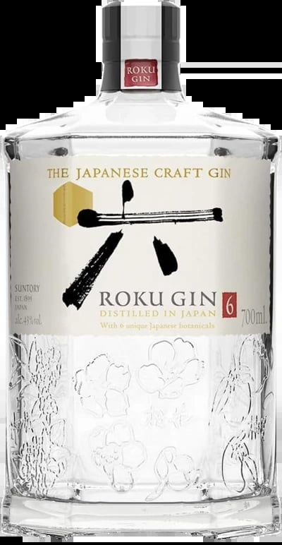 Illustration des Gins Roku Gin