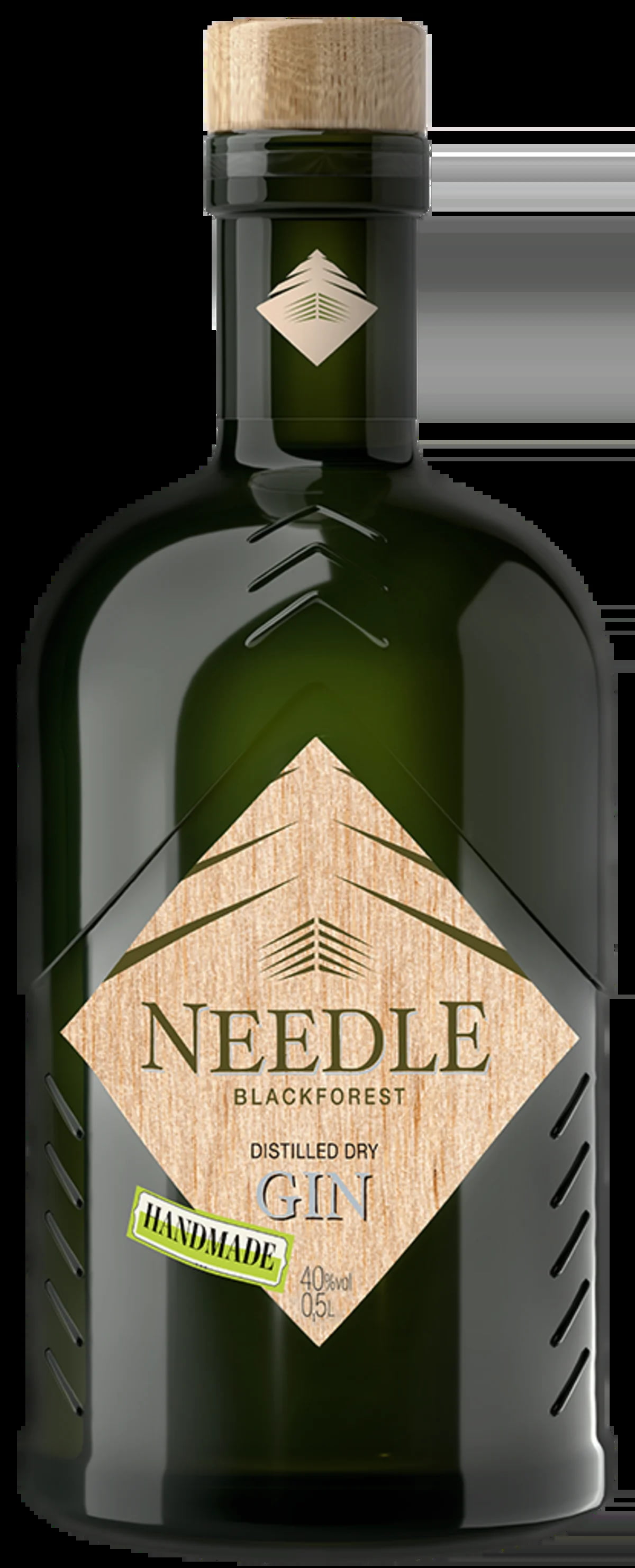 Illustration des Gins Needle Black Forest Distilled Dry Gin